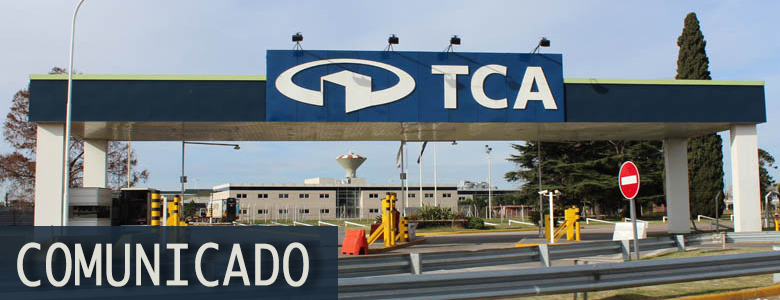 Comunicado TCA – Situación actualizada en la Terminal 