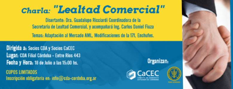 CDA Filial Córdoba: Charla 