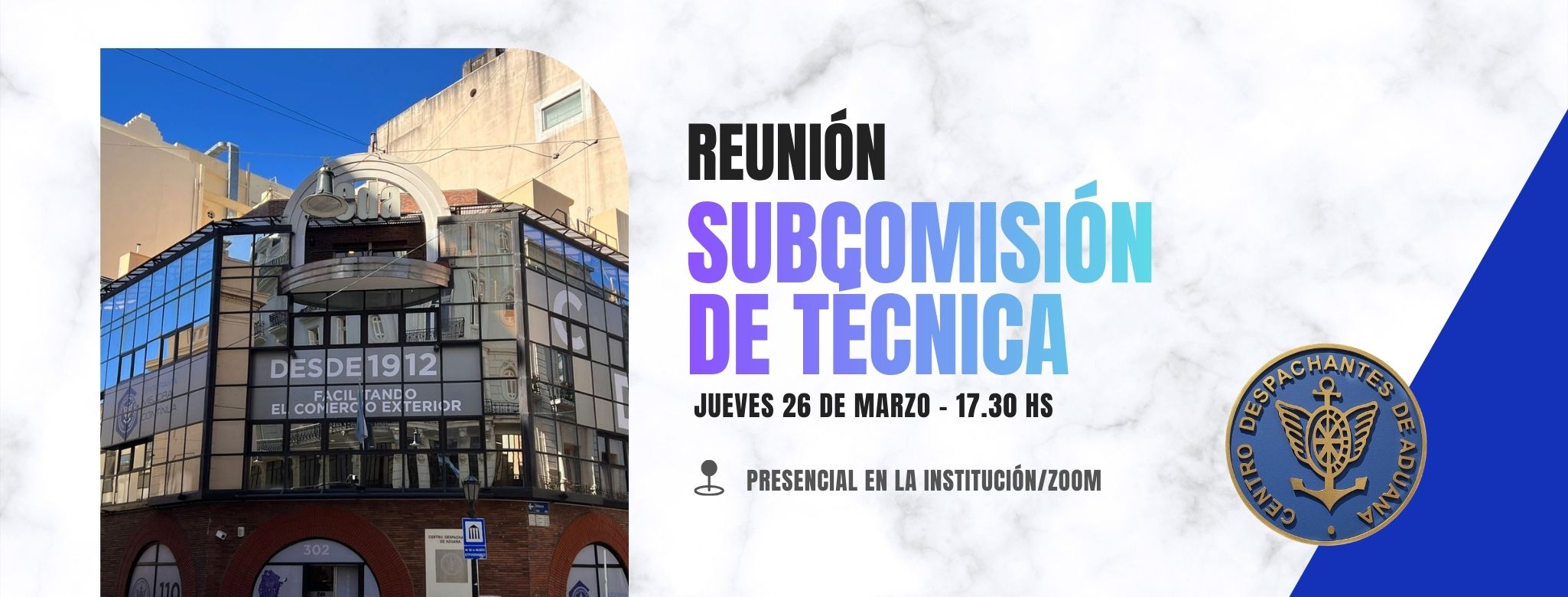 NUEVA FECHA - La Subcomisión de Técnica y Normativa inicia sus reuniones mensuales