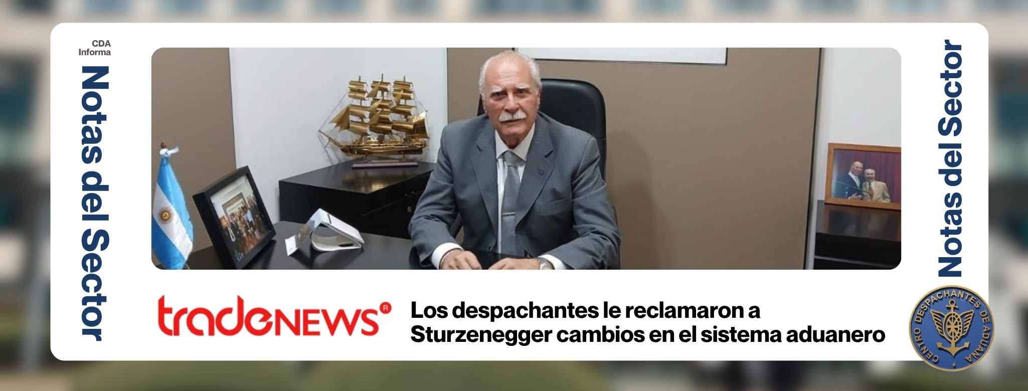 Los despachantes le reclamaron a Sturzenegger cambios en el sistema aduanero