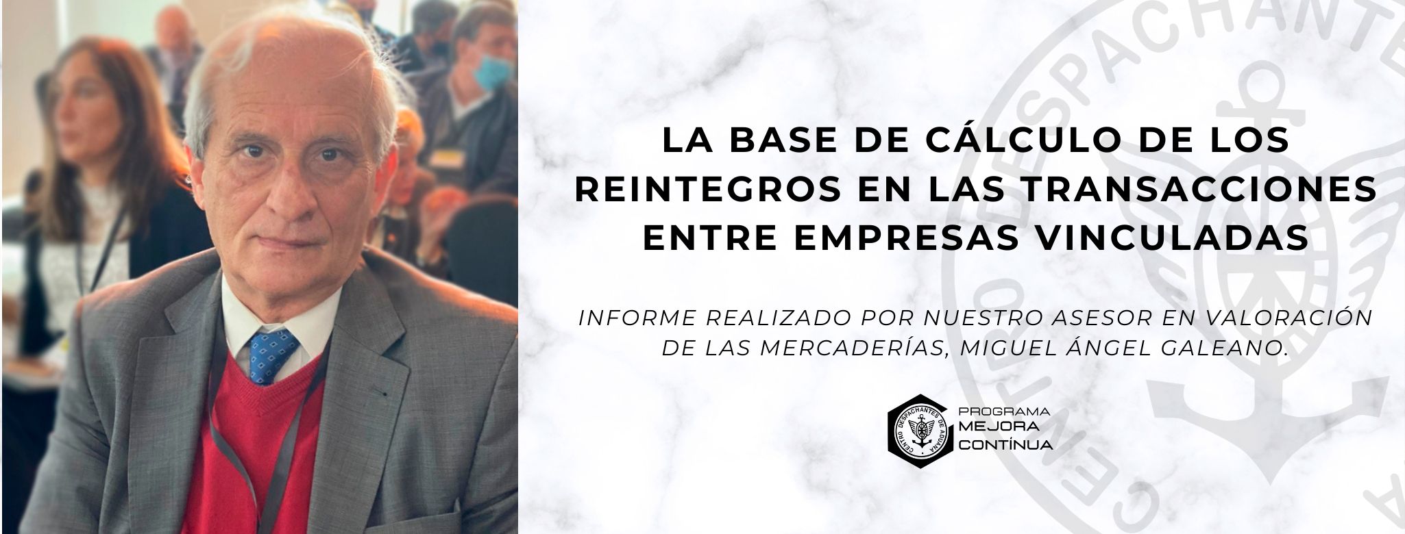 La base de cálculo de los reintegros en las transacciones e