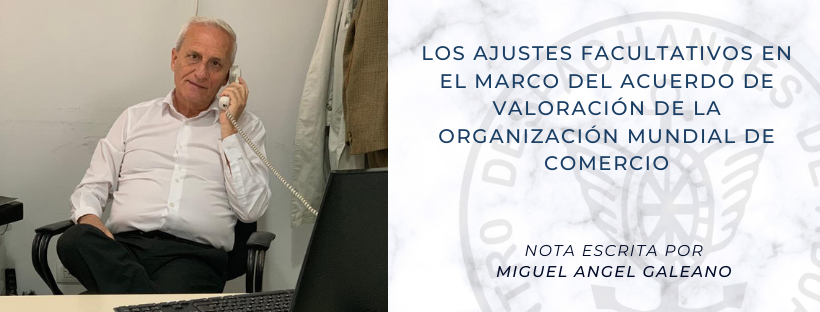 Los ajustes facultativos en el marco del Acuerdo de Valoraci