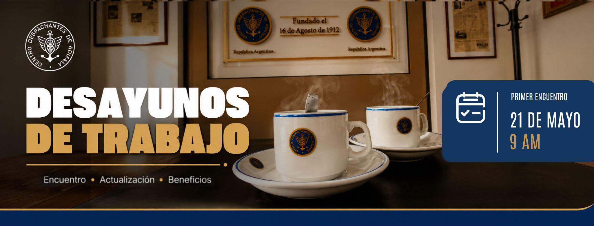 Comienzan los Desayunos de Trabajo CDA