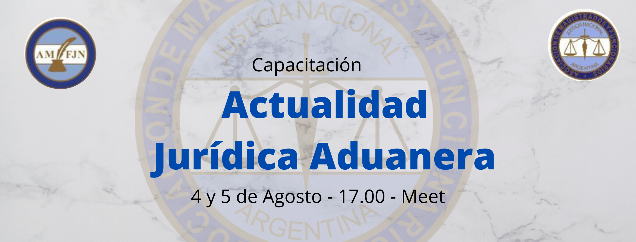 Capacitación: Actualidad Jurídica Aduanera