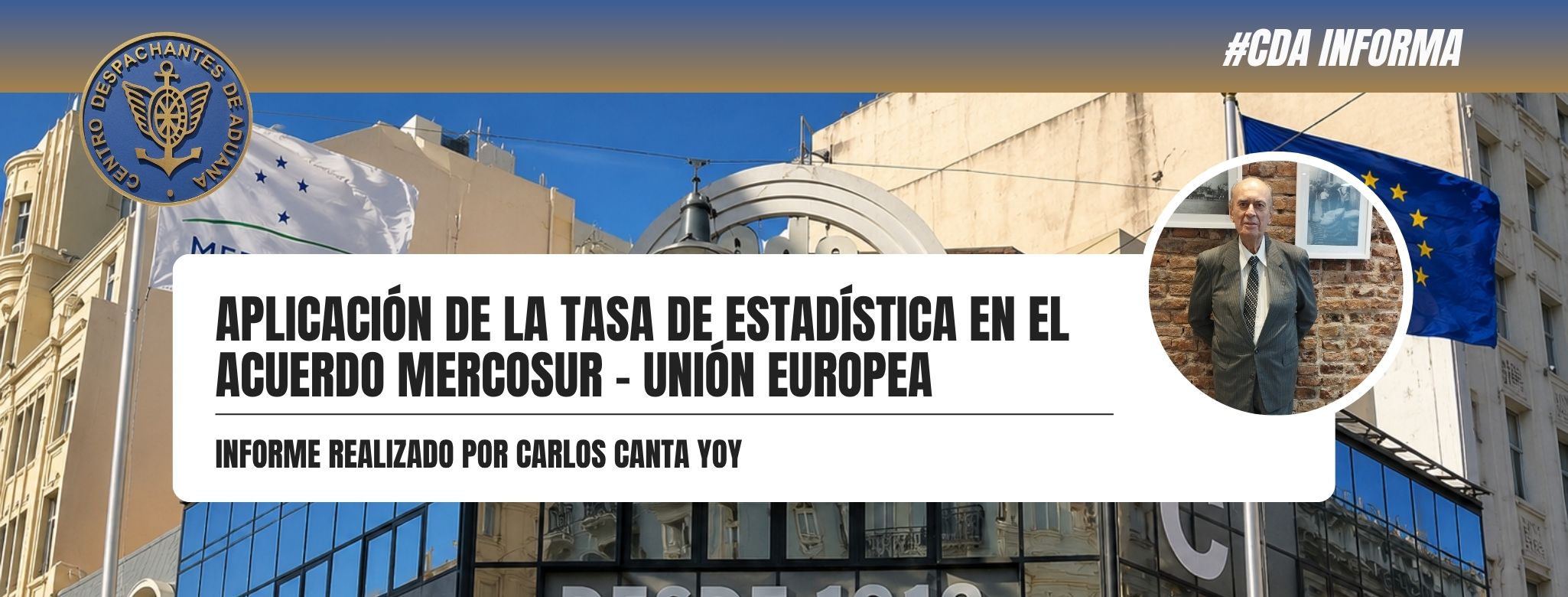 Aplicación de la tasa de estadística en el Acuerdo Mercosur - Unión Europea 