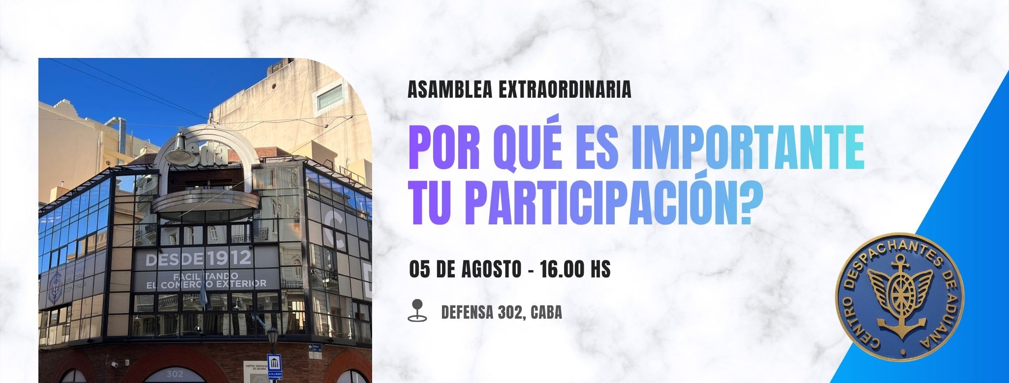 ASAMBLEA EXTRAORDINARIA - Por qué es importante tu participació